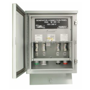 Generator Tap Box with Mechanical Lugs