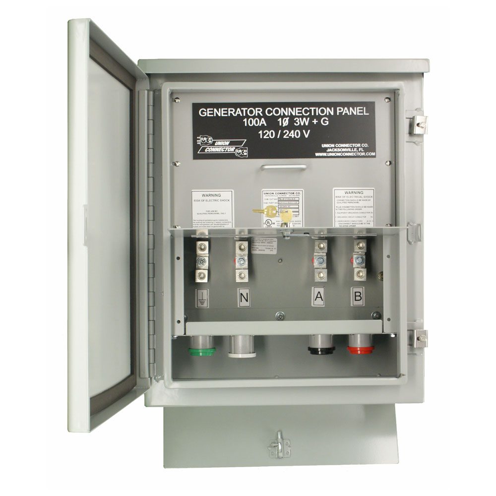 Generator Tap Box with Mechanical Lugs