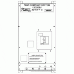 CSC-1010-P Line Drawing